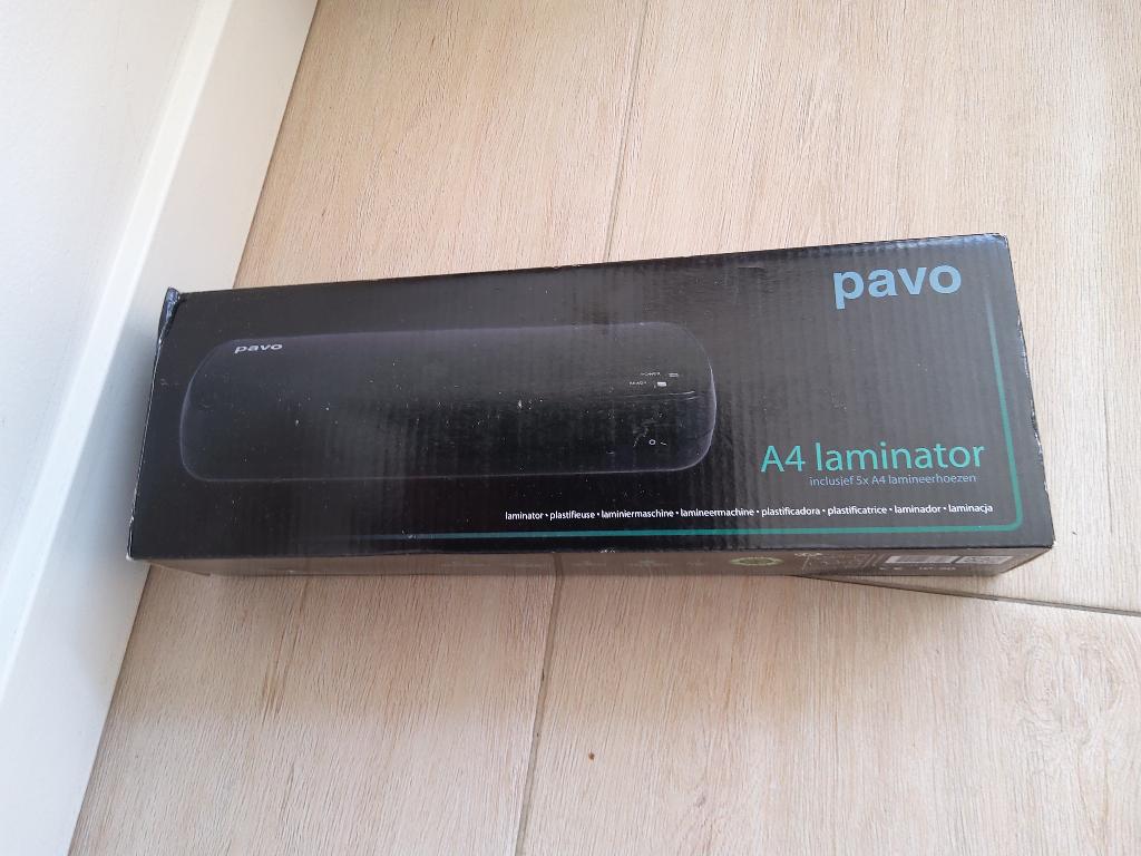 lamineerapparaat, Ophalen, Nieuw