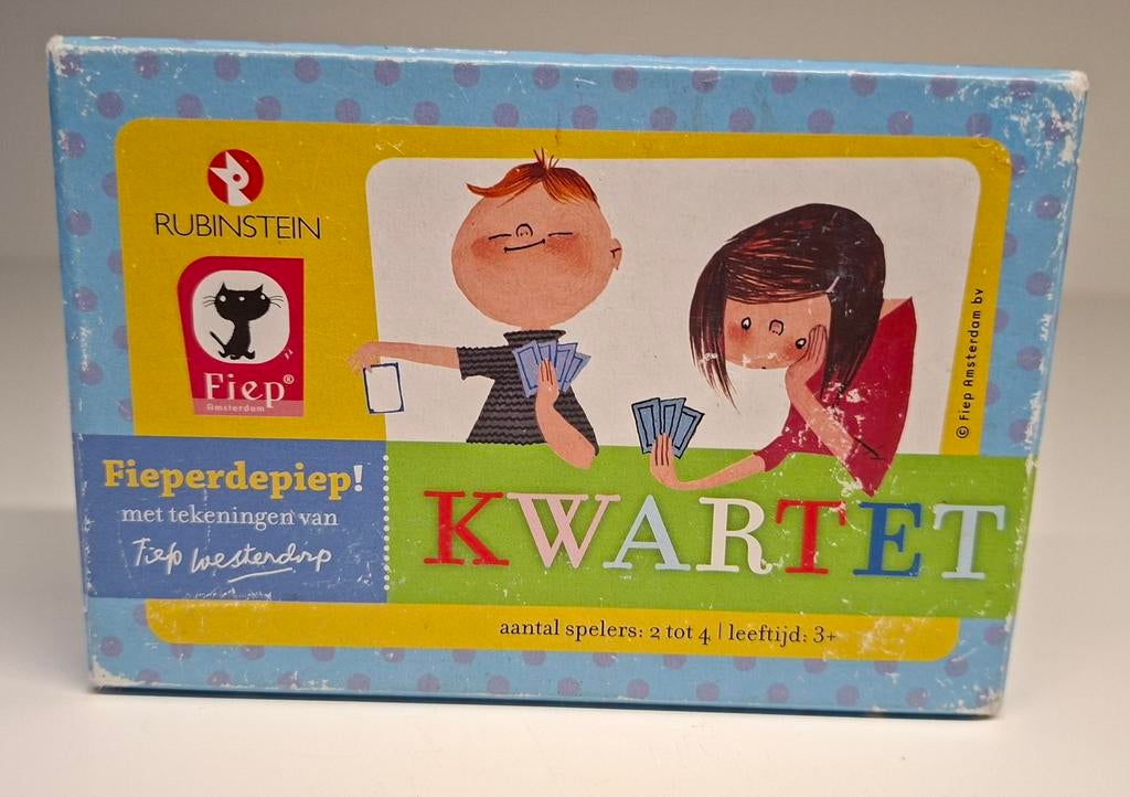Fieperdepiep kwartet., Ophalen of Verzenden, Gebruikt, Kwartet(ten)