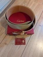 Cartier Riem Roomwit met Certificaat en Doos, 3 tot 5 cm, Cartier, 90 tot 100 cm, Tailleriem