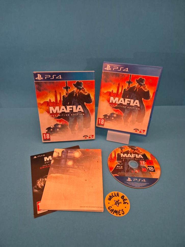 Mafia Definitive Edition, Spelcomputers en Games, Games | Sony PlayStation 4, Zo goed als nieuw, Avontuur en Actie, 1 speler, Vanaf 18 jaar