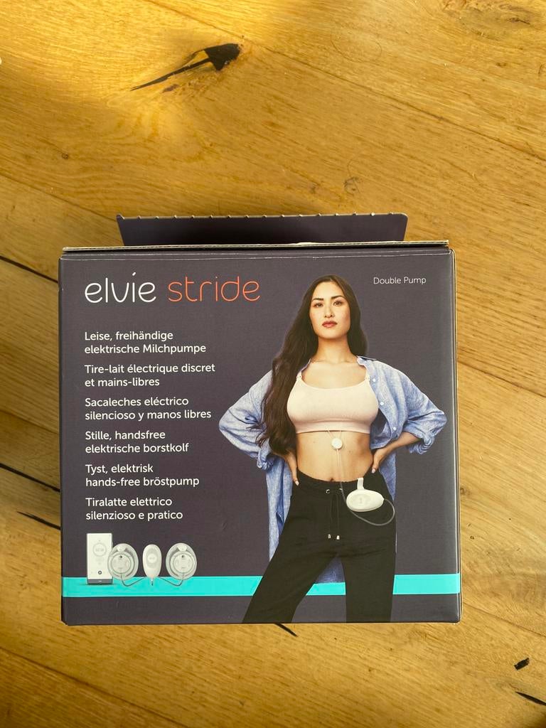 Elvie stride with extra parts including, Kinderen en Baby's, Babyvoeding en Toebehoren, Ophalen of Verzenden, Zo goed als nieuw