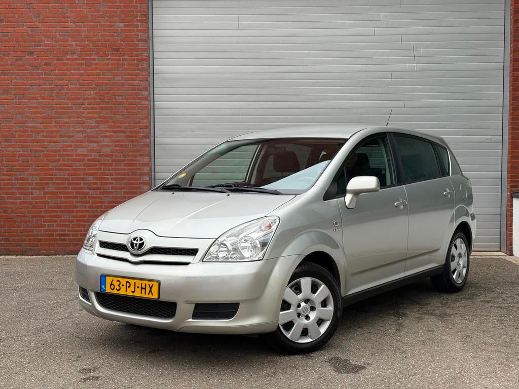 Toyota Corolla Verso 1.6 VVT-i Terra | AIRCO | NAP | TREKHAA, Zwart, 4 cilinders, Origineel Nederlands, Handgeschakeld