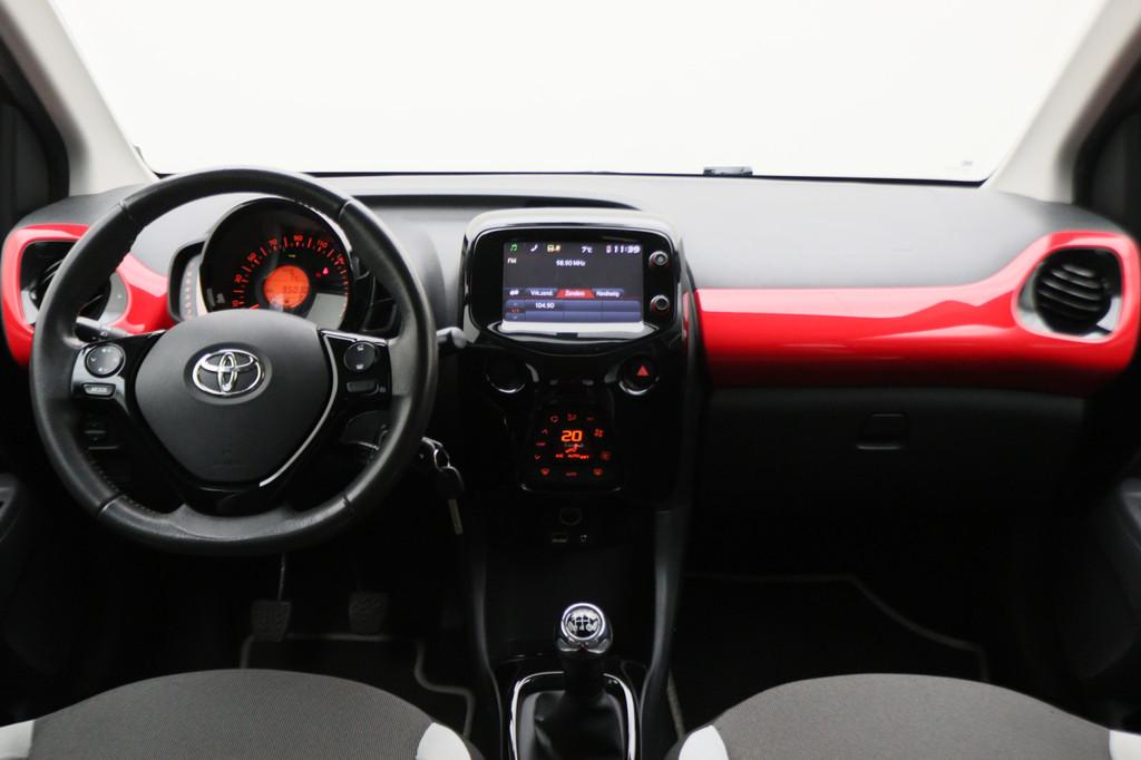 Toyota Aygo 1.0 VVT-i x-wave 5-Deurs, Climate, Camera, Bluet, Auto's, Voorwielaandrijving, Euro 5, Stof, Gebruikt