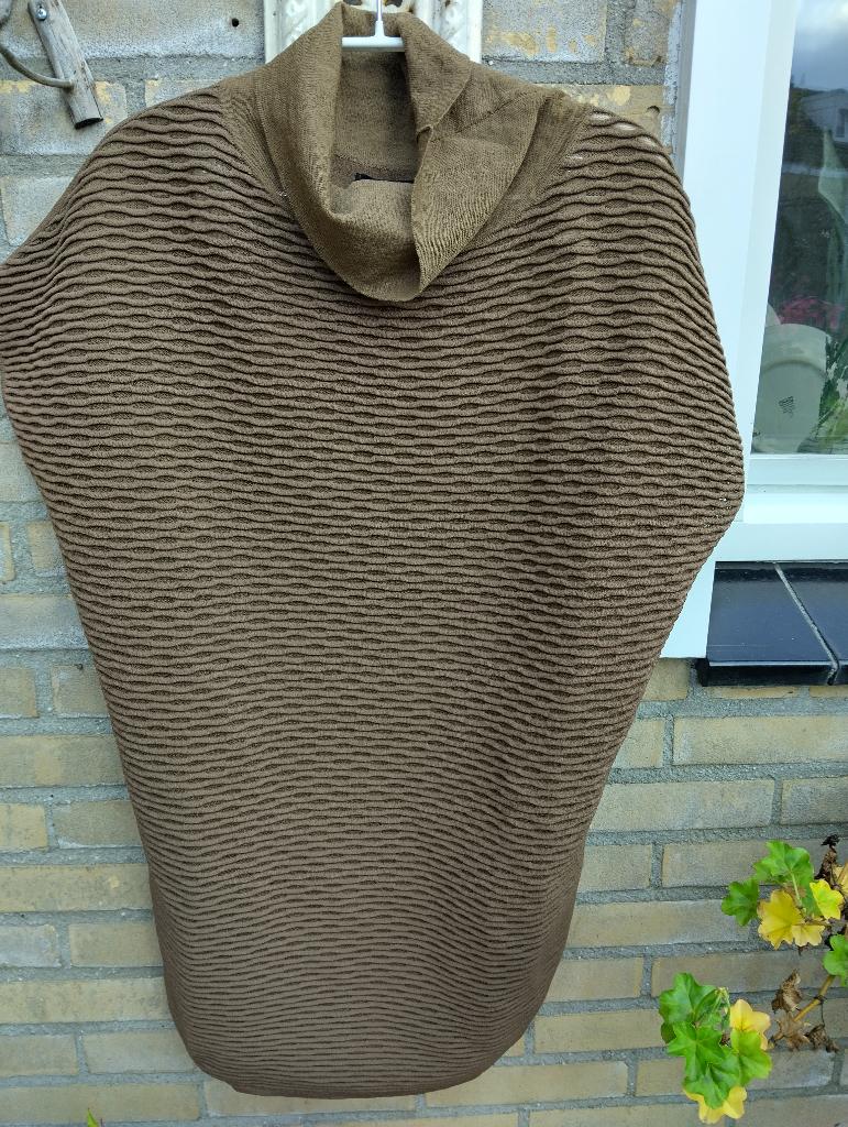 Top van Sarah Pacini. One Size, Kleding | Dames, Tops, Maat 38/40 (M), Bruin, Sarah Pacini, Ophalen of Verzenden