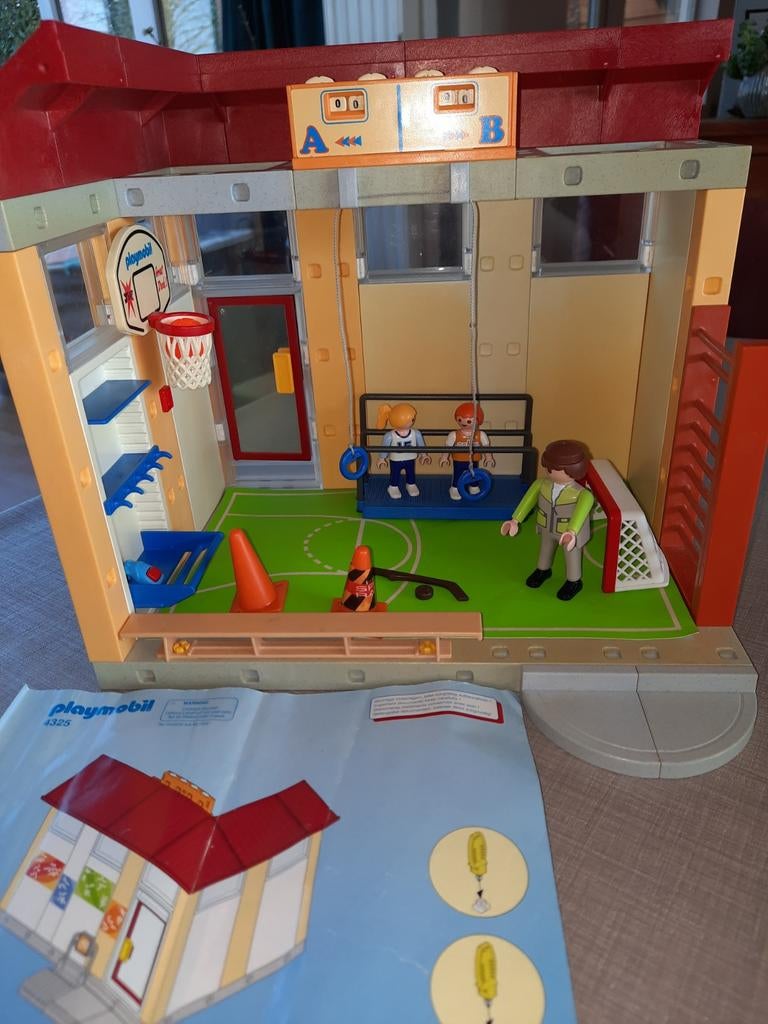 Playmobil Voetbal Stadion / Sporthal (niet compleet), Ophalen of Verzenden, Gebruikt, Complete set