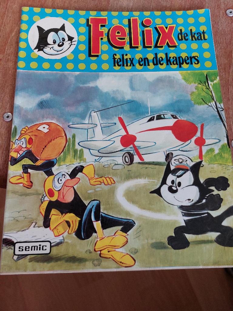 Felix de kat, Felix en de kapers, Boeken, Eén stripboek, Ophalen of Verzenden