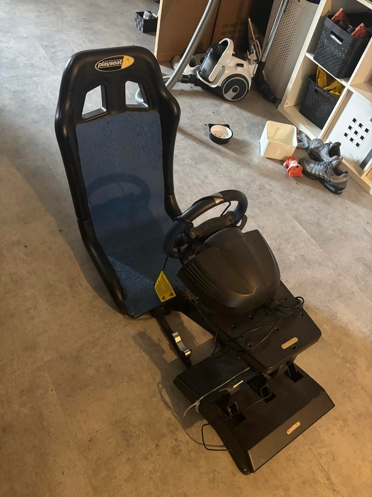 Thrustmaster T150 Force Feedback racestuur met Stoeltje, Ophalen, Overige merken, Gebruikt