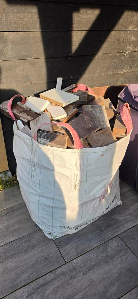 Big bag met diverse houtsoorten - Ideaal voor brandhout, Doe-het-zelf en Verbouw, Hout en Planken, Pallet, Overige houtsoorten