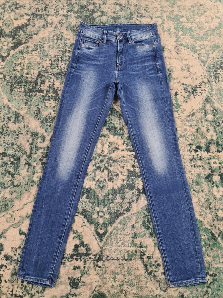 G-star raw 3301ultra high skinny W27 L32 Dames Tulsi2732, Blauw, Ophalen of Verzenden, W27 (confectie 34) of kleiner, G-STAR RAW