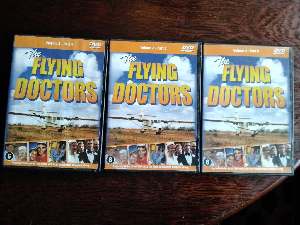 The flying doctors volume 3 deel 2 compleet, 3 dvds, origine, Boxset, Drama, Ophalen of Verzenden, Zo goed als nieuw