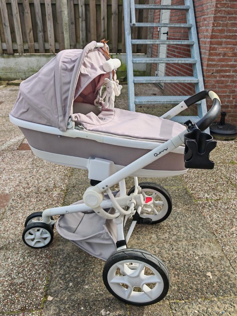 Quinny 2-in-1 kinderwagen met draagkoort en accessoires, Gebruikt, Combiwagen, Met reiswieg, Quinny