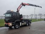 M.A.N. 33.540 TGS 6x6 fassi f260xp 4+3, Euro 5, Stoelverwarming, MAN, Zwart