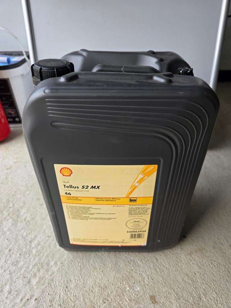 Shell Tellus S2 MX 46 Hydrauliekolie 20L ongeopend, Ophalen
