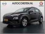 Hyundai KONA EV 64kWh 204pkAdap.Cruise Navigatie Warmtepomp, Auto's, Hyundai, Stof, Gebruikt, Zwart, Zwart