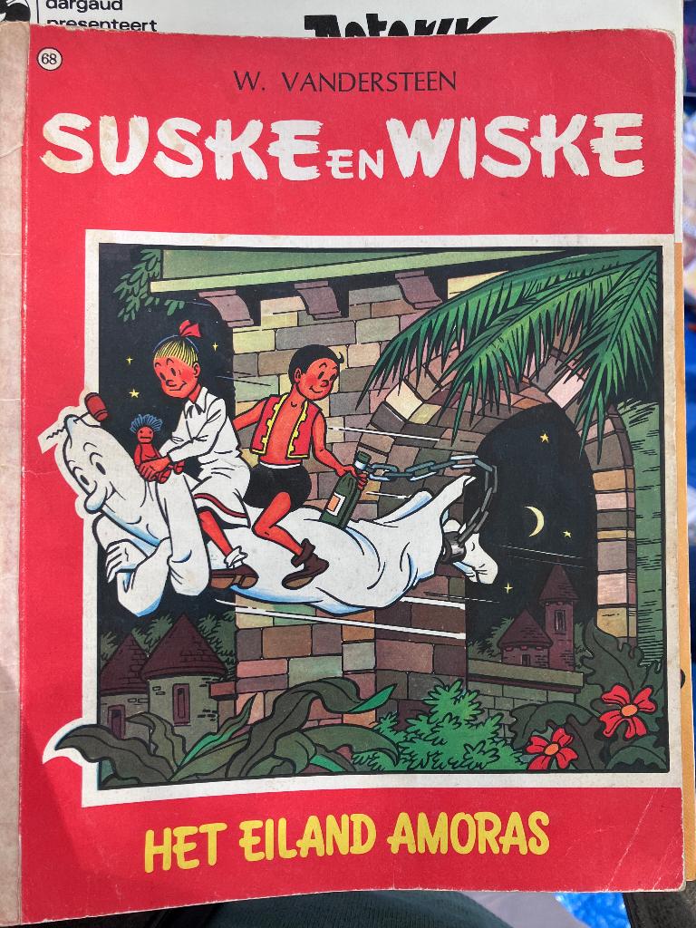 Suske en Wiske deel 68: Het Eiland Amoras, Gelezen, Willy van der steen, Verzenden, Eén stripboek