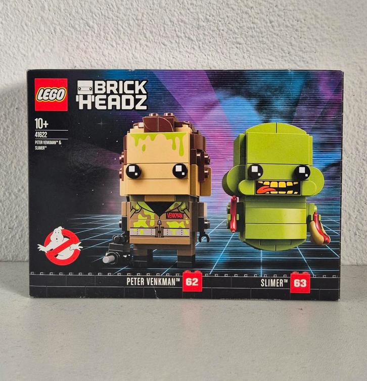 LEGO BrickHeadz 41622 Ghostbusters - Peter Venkman & Slimer, Kinderen en Baby's, Speelgoed | Duplo en Lego, Nieuw, Ophalen of Verzenden