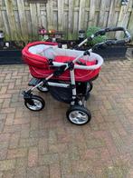 EEN LEUKE VROLIJKE RODE KINDERWAGEN EN STOERE WANDELWAGEN, Gebruikt, Verstelbare duwstang, Combiwagen, Ophalen