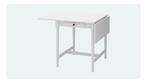 Ingatorp tafel - Compacte en makkelijk uitklapbare eettafel, Ophalen, Gebruikt, 100 tot 150 cm, 50 tot 100 cm