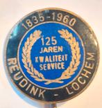 125 jaar Reudink geëmailleerd speld 1960 Lochem veevoer vee, Ophalen of Verzenden, Gebruikt, Dier of Natuur, Speldje of Pin
