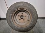 Aanhanger wiel + band 195/55 R10C, 5x105, Ophalen, Gebruikt