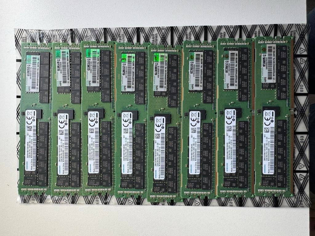 HP HPE 32GB DDR4 ECC RDIMM 2666MHz Smartmemory Modules, 32 GB, Server, DDR4, Ophalen of Verzenden