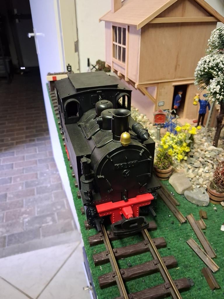 Lgb locomotief 995001 spoor g, Ophalen of Verzenden, Gelijkstroom, Locomotief, LGB