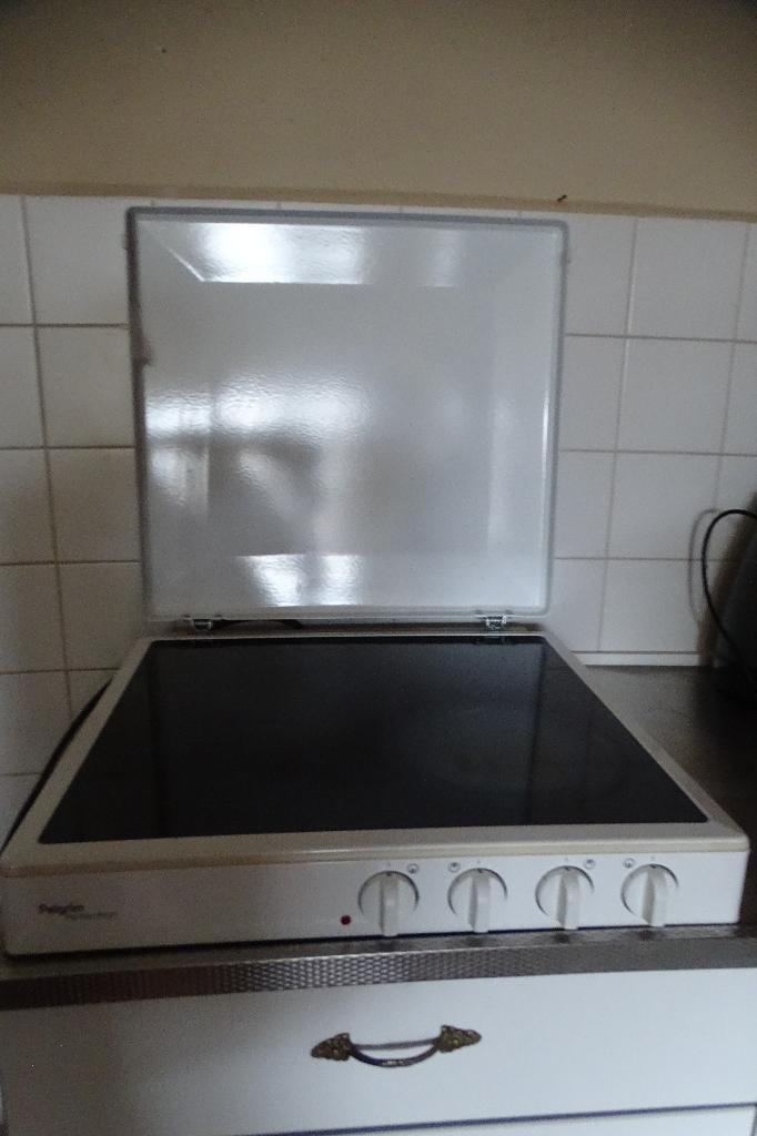 Pelgrim kookplaat, keramisch, Witgoed en Apparatuur, Kookplaten, Ophalen, Keramisch, 4 kookzones, Zo goed als nieuw