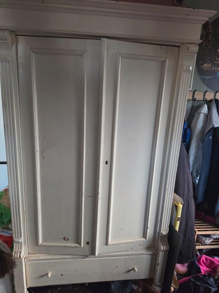 Landelijke oude kast opknapper, Antiek en Kunst, Antiek | Meubels | Kasten, Ophalen