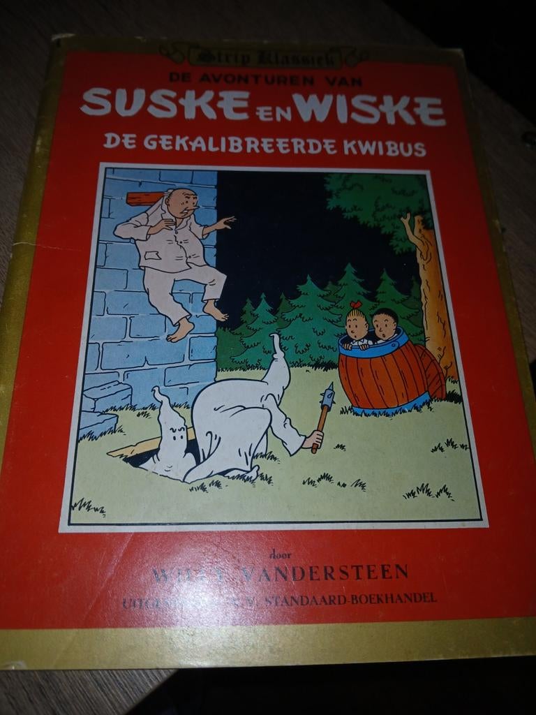 Suske en Wiske - De Gekalibreerde Kwibus (Strip Klassiek), Boeken, Stripboeken, Ophalen of Verzenden