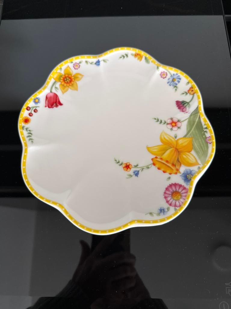 Villeroy & Boch Spring Fantasy ontbeit bord nieuwe, Nieuw, Ophalen of Verzenden, Schaal of Schalen, Overige stijlen