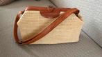 Fred de la bretoniere raffia dokterstas, Sieraden, Tassen en Uiterlijk, Tassen | Damestassen, Ophalen, Zo goed als nieuw, Bruin