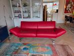 Design Loungebank De Sede DS 140 - Rood Leer, Gebruikt, Design, Modern, Tweepersoons, Ophalen of Verzenden