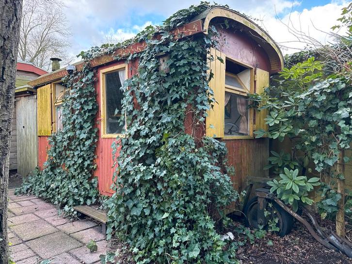 Unieke Pipowagen - tiny house Opknapper met Potentie, Caravans en Kamperen, Stacaravans, tot en met 2, Ophalen