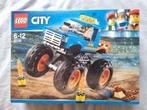 Lego City 60180 Monstertruck, Ophalen of Verzenden, Gebruikt, Complete set, Lego