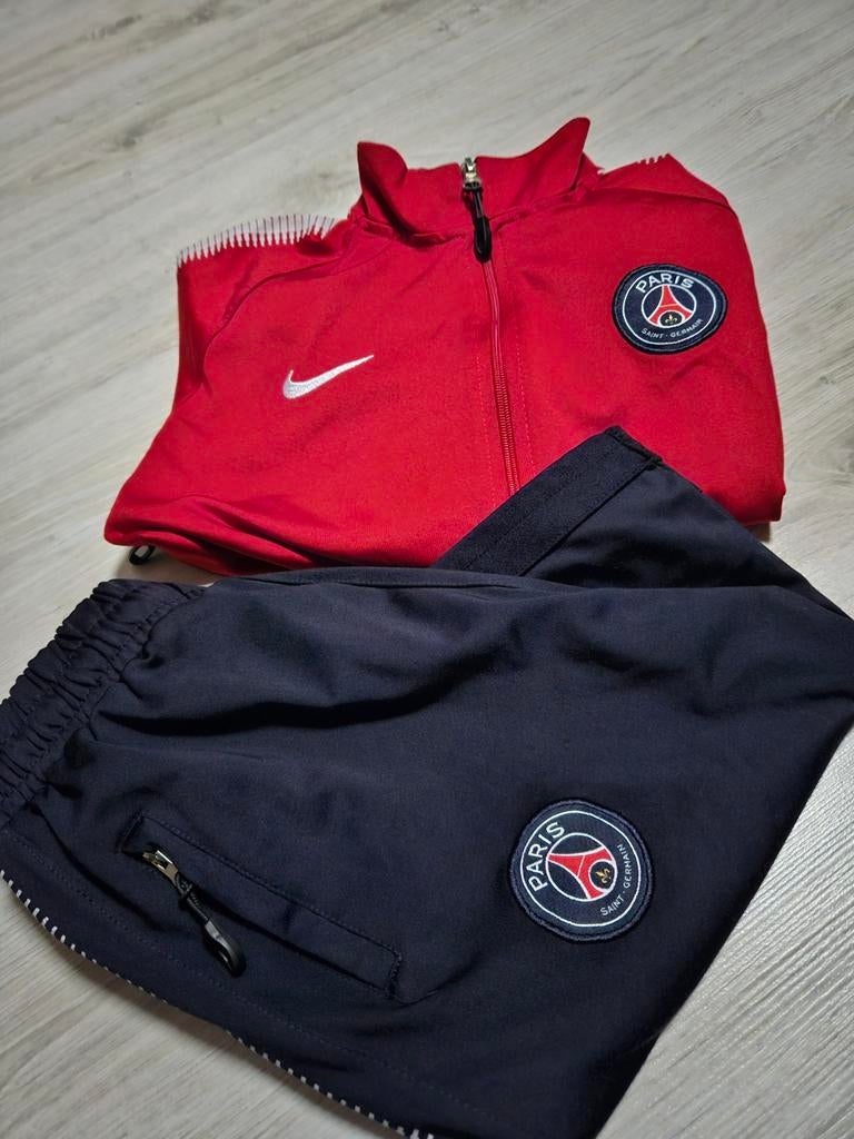 Nike PSG trainingsset mt 176, Blauw, Nike, Overige maten, Ophalen of Verzenden
