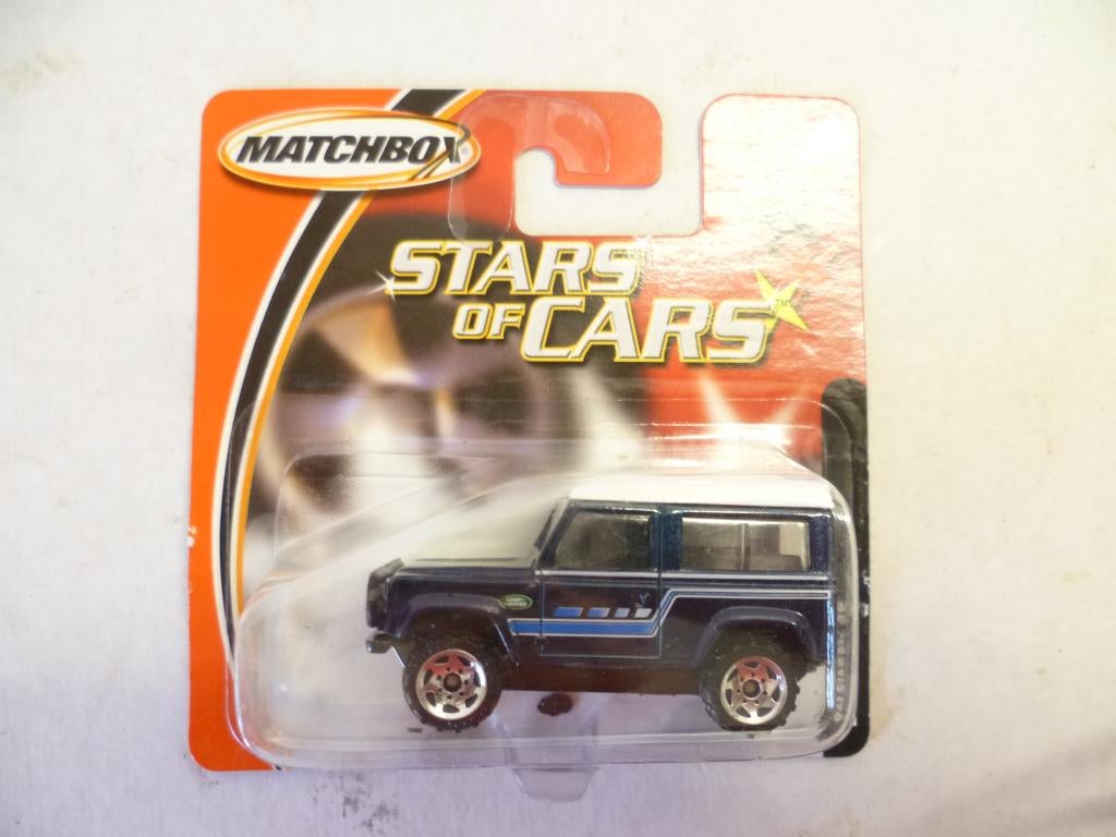 Matchbox Stars of  Cars Land Rover Defender 90 Dinky Toys, Ophalen of Verzenden, Nieuw, Auto