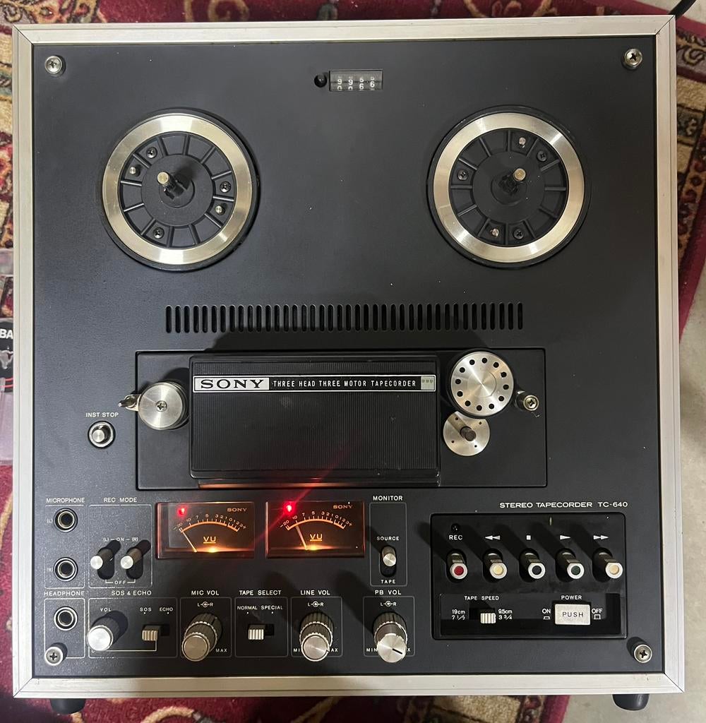 Sony TC-640 bandrecorder, Ophalen of Verzenden, Bandrecorder