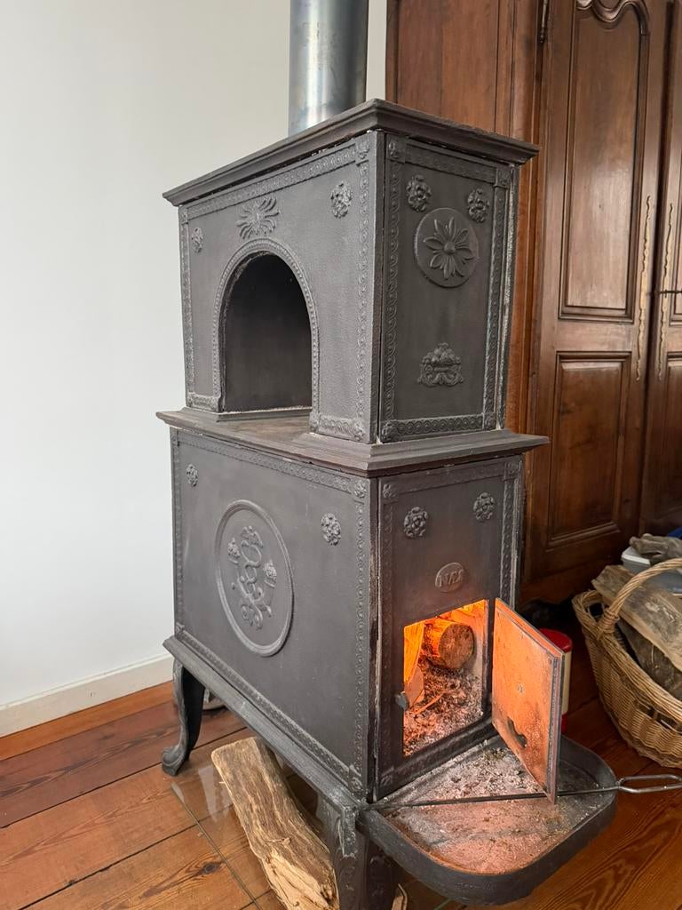 Houtkachels uit Noorwegen, Huis en Inrichting, Info@harrievangennip.nl, Houtkachel, Ophalen of Verzenden, Zo goed als nieuw