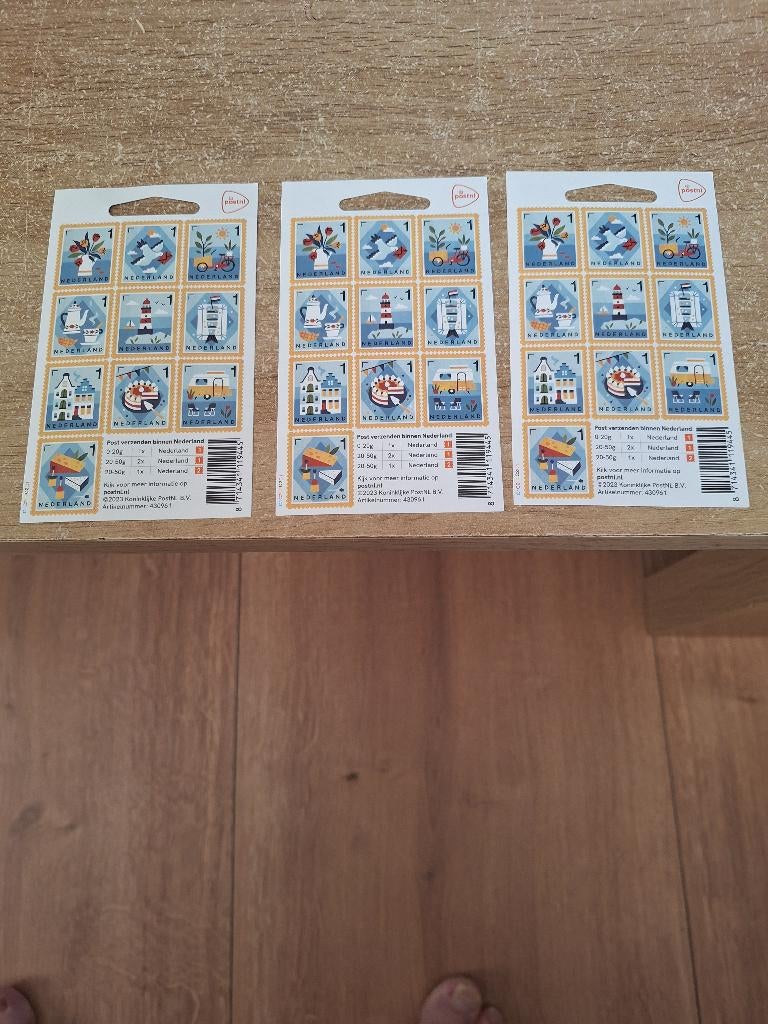 Postzegels, Verzenden, Na 1940, Postfris