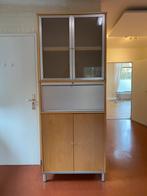 Stevige Ikea kast met roldeurtje berken, Ophalen, 50 tot 100 cm, Zo goed als nieuw, Minder dan 100 cm