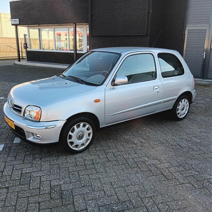 Nissan Micra 1.4 Luxury CVT Automaat, Auto's, Nissan, Te koop, Micra, Airbags, Centrale vergrendeling, Elektrische ramen, Mistlampen