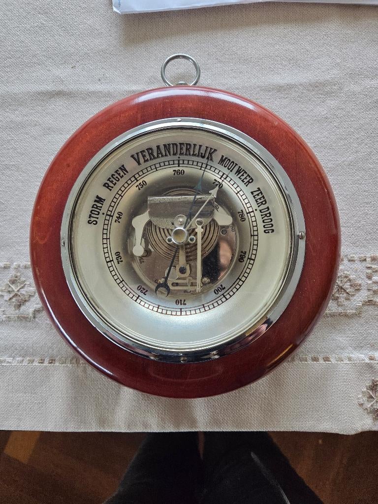 Vintage scheeps barometer, Ophalen, Zo goed als nieuw, Barometer