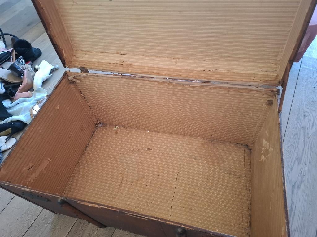 Oude kist, Ophalen, Gebruikt