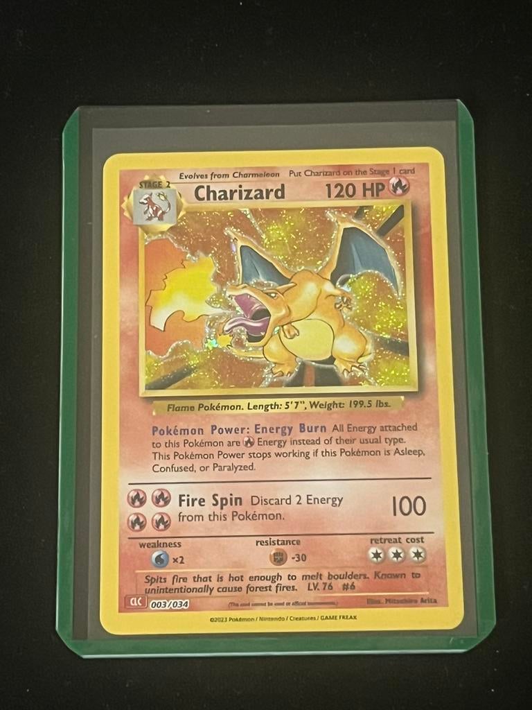 Charizard 03/034 Pokemon TCG Classic: Charizard Deck, Hobby en Vrije tijd, Verzamelkaartspellen | Pokémon, Ophalen, Zo goed als nieuw