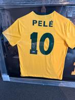 Ingelijst gesigneerd Pelé shirt Brazilië - 130x92cm, Ophalen, Zo goed als nieuw, Buitenlandse clubs, Shirt