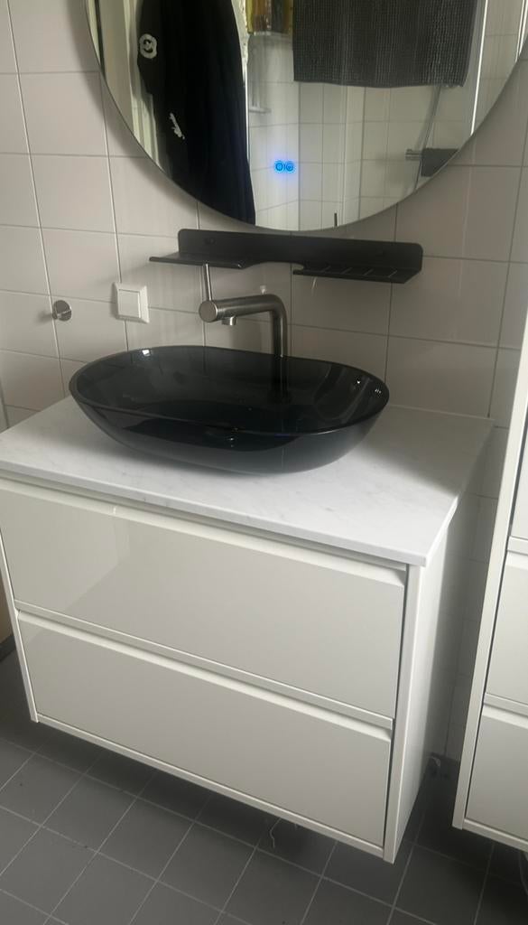 Ikea tolken werkblad badkamermeubel 82/49, Zo goed als nieuw, Minder dan 100 cm, 25 tot 50 cm, 50 tot 100 cm