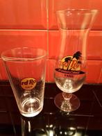 Hard Rock Cafe Parijs Glazen Set - Hurricane & Tumbler, Ophalen of Verzenden, Zo goed als nieuw