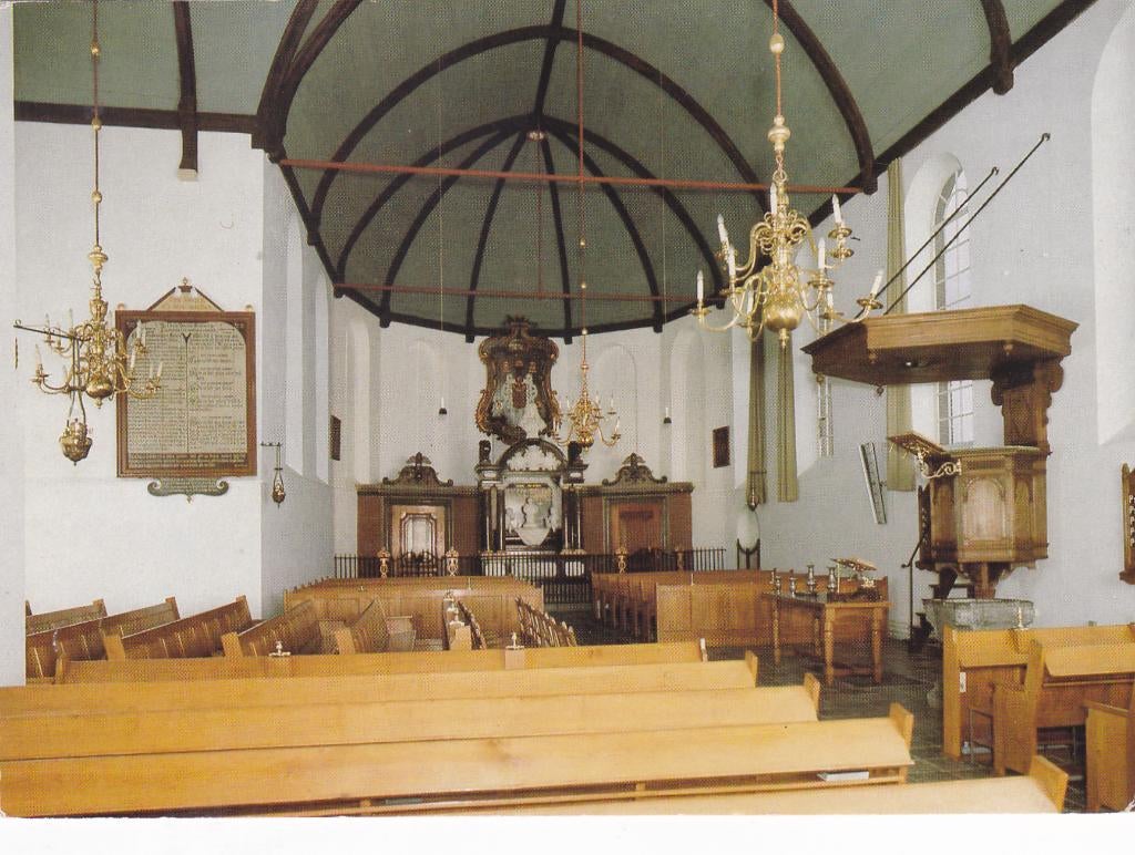Noordeloos. N.H. Kerk.  **, Verzenden, 1960 tot 1980, Ongelopen, Zuid-Holland