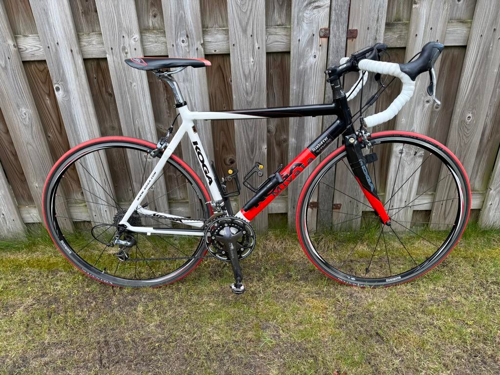 Racefiets 54cm koga miyata ultegra afgemonteerd, Ophalen, Gebruikt, Velgrem, Aluminium