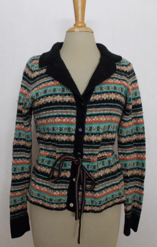 Noors/folkore look wol mix vestje van King Louie! L, Verzenden, Zo goed als nieuw, Maat 42/44 (L), Overige kleuren